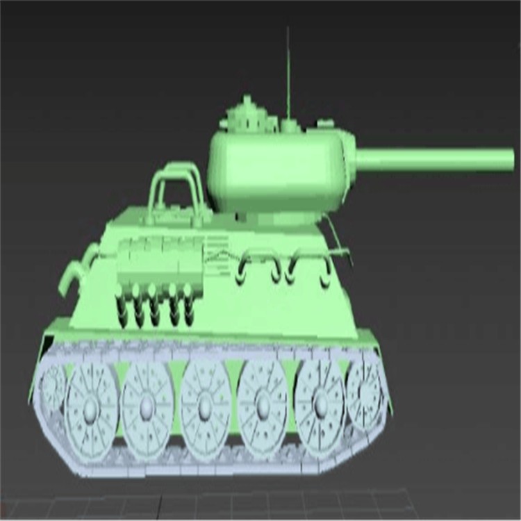华容充气军用坦克模型